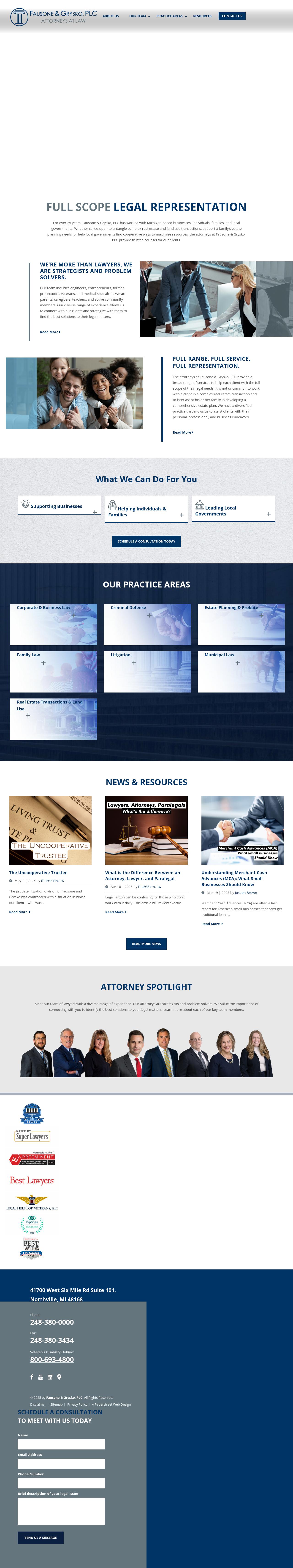 Fausone Bohn, LLP - Howell MI Lawyers