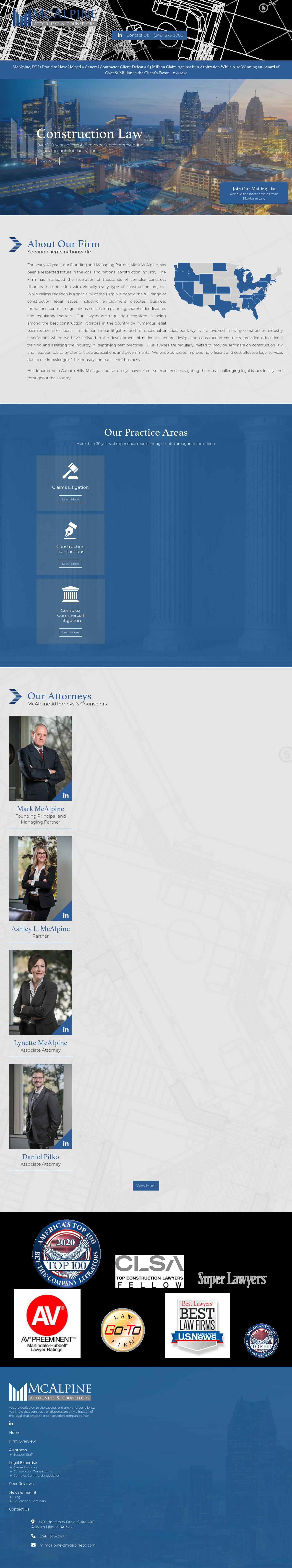 McAlpine PC - Auburn Hills MI Lawyers