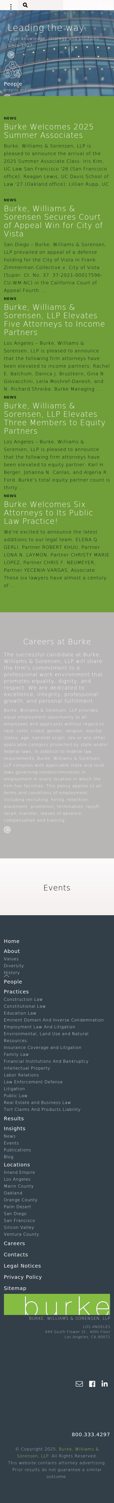 Burke, Williams & Sorensen, LLP - Riverside CA Lawyers