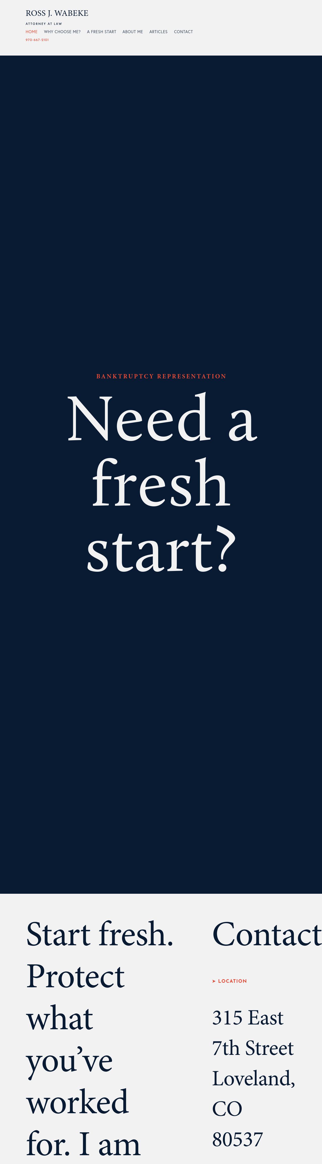 Northern Colorado Bankruptcy Center - Loveland  CO Lawyers
