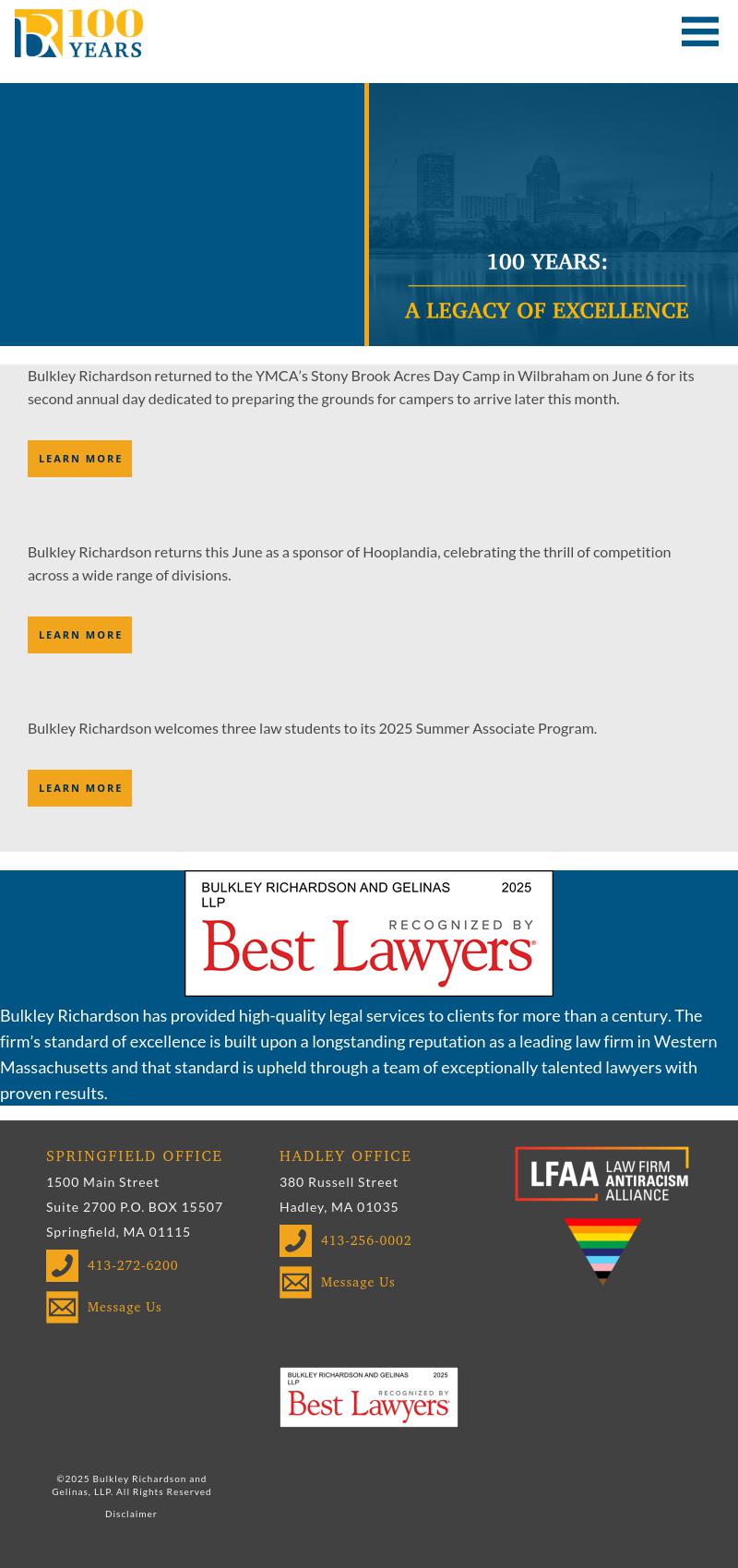Bulkley, Richardson and Gelinas, LLP - Boston MA Lawyers