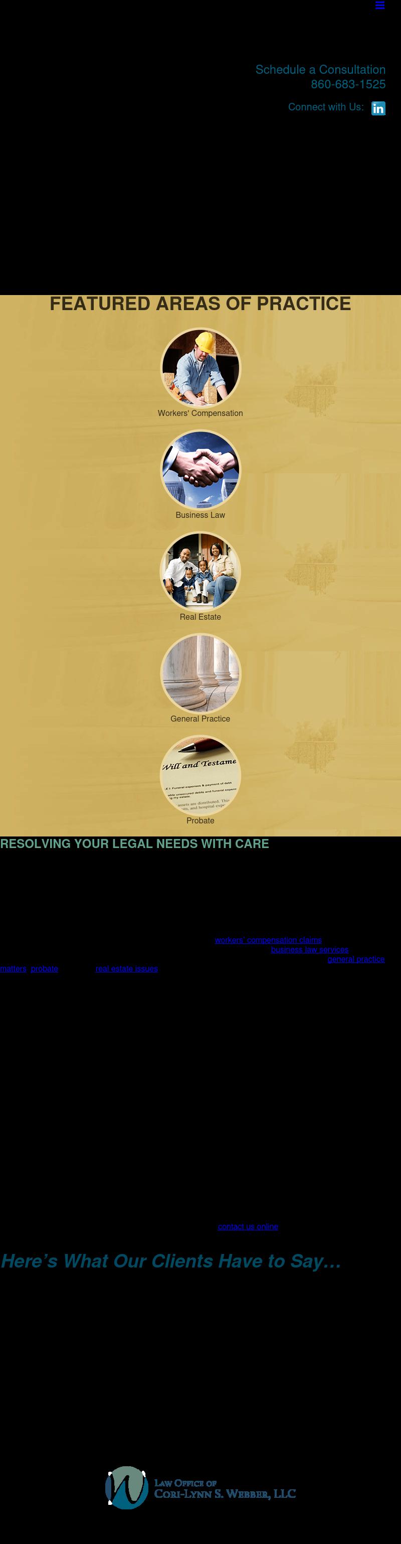 Cori-Lynn S. Webber, LLC - Windsor CT Lawyers