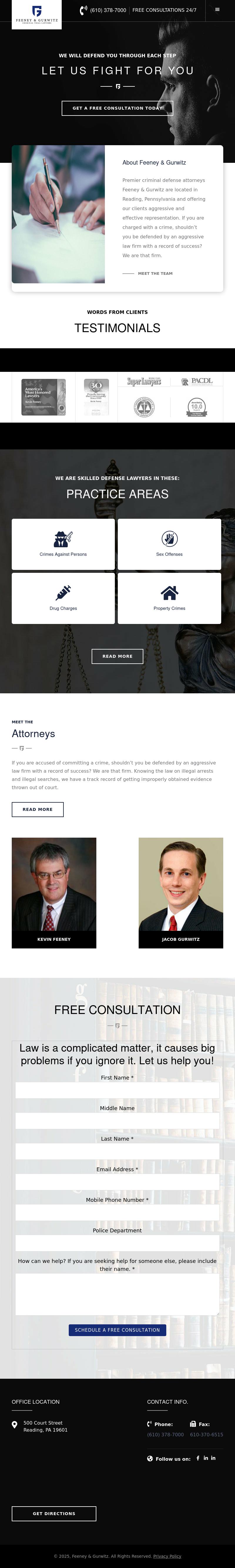 Feeney & Gurwitz - Reading PA Lawyers