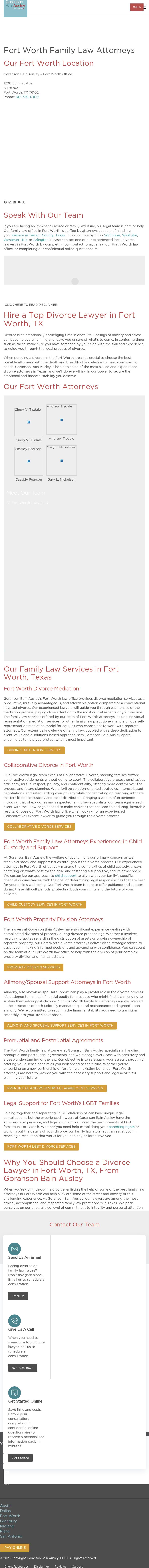 Law Office of Gary L. Nickelson - Fort Worth TX Lawyers